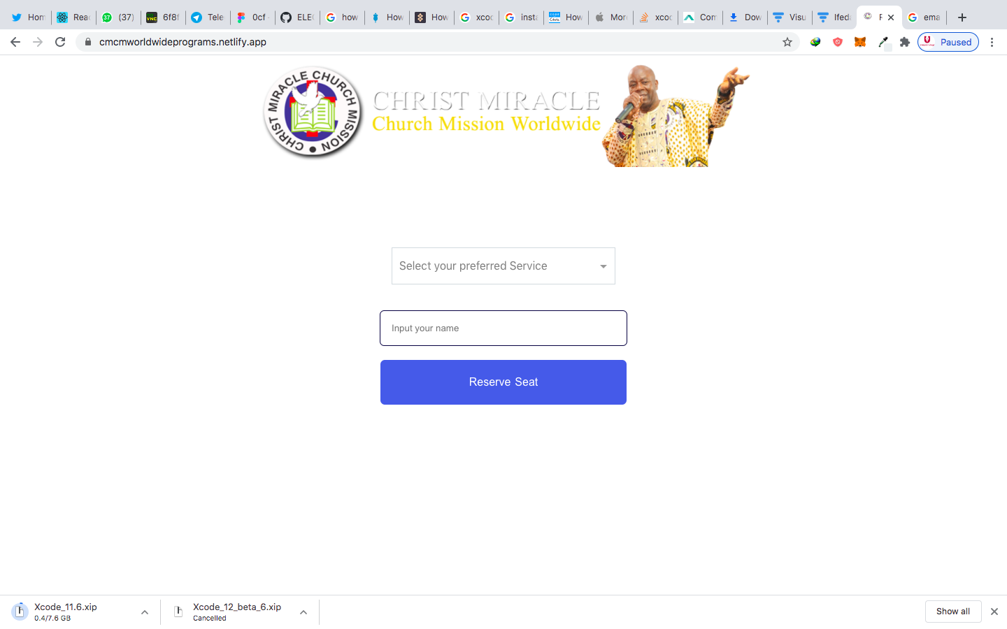Christ Miracle Church Mission Programs